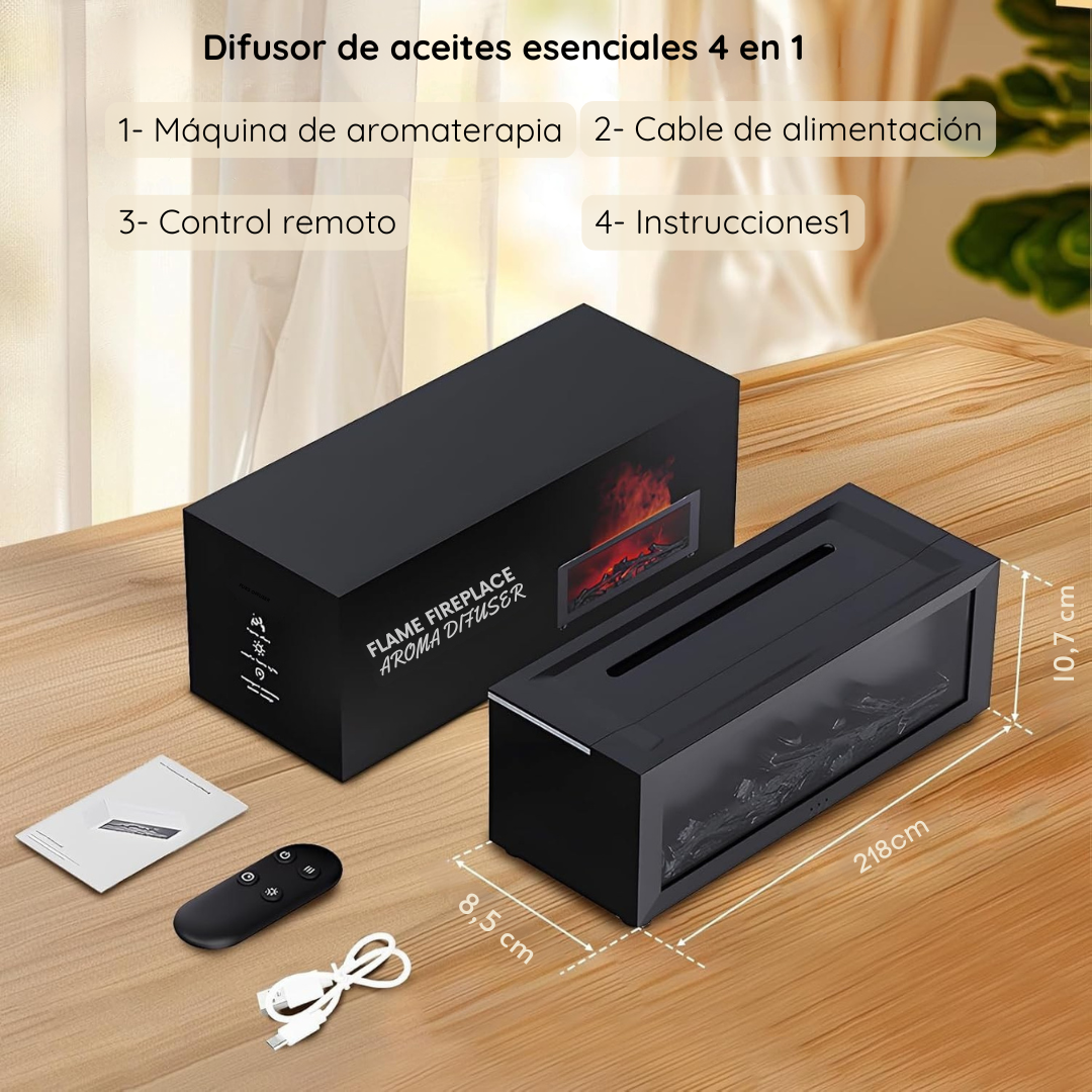 AromaFlame - Humidificador & Aromaterapia