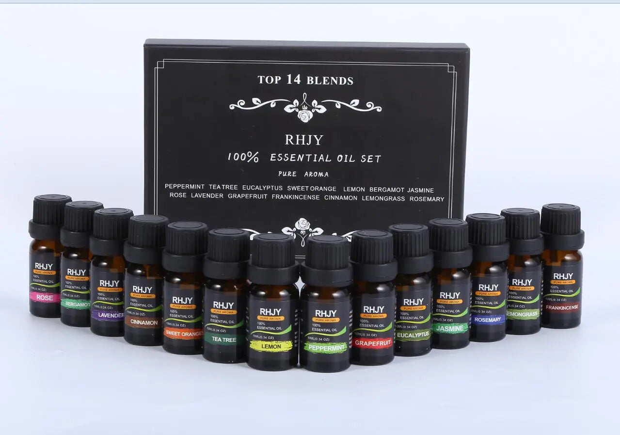 Set 14 de Aceites Esenciales de Alta Calidad