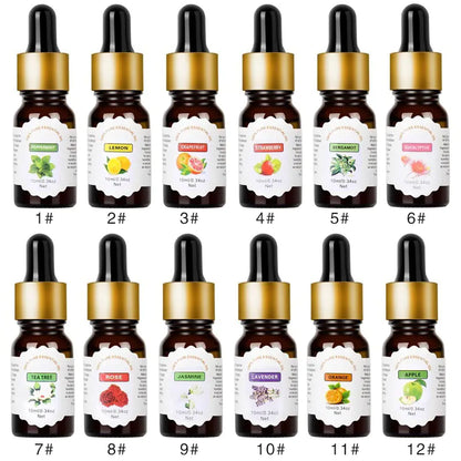 Aceites Esenciales de Aromaterapia (Compra por Unidad)
