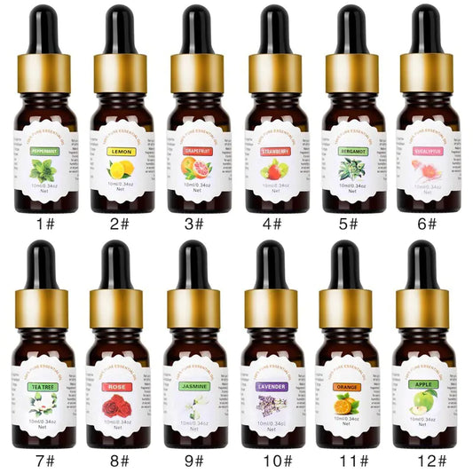 Aceites Esenciales de Aromaterapia (Compra por Unidad)
